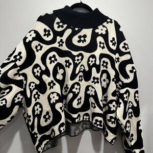 Lucy and Yak Toni Roll Neck Jumper: ORGANIC COTTON - Lou